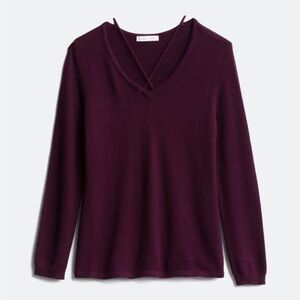 NWT Stitch Fix Honey Punch Tanty Criss Cross Neckline Pullover (XL)